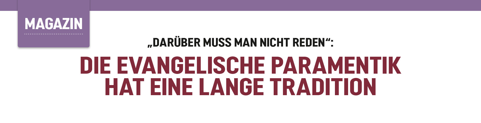 Die evangelische Paramentik hat eine lange Tradition